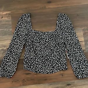 NEW Reformation Bacio Ruffle Tie Back Crop Top